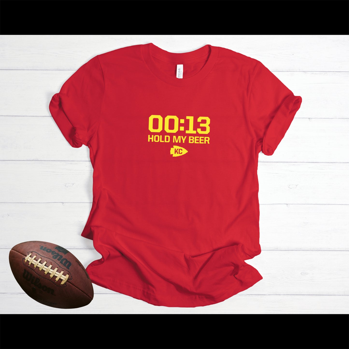 Hold my beer | Mahomes | 13 Seconds | Unisex T-Shirt