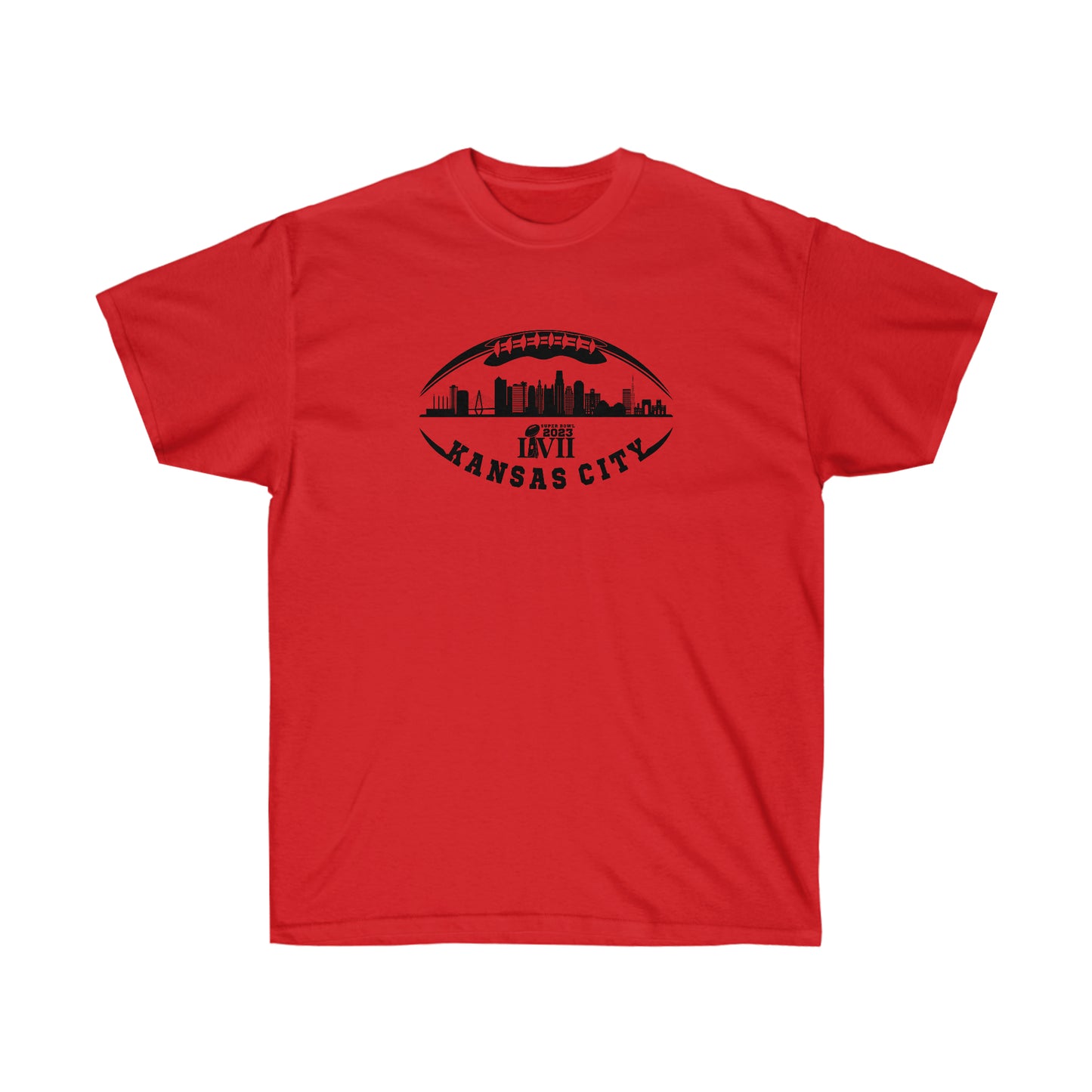 KC Chiefs 2023 Super Bowl | Kansas City Chiefs | Extended Sizes | Unisex Cotton Tee