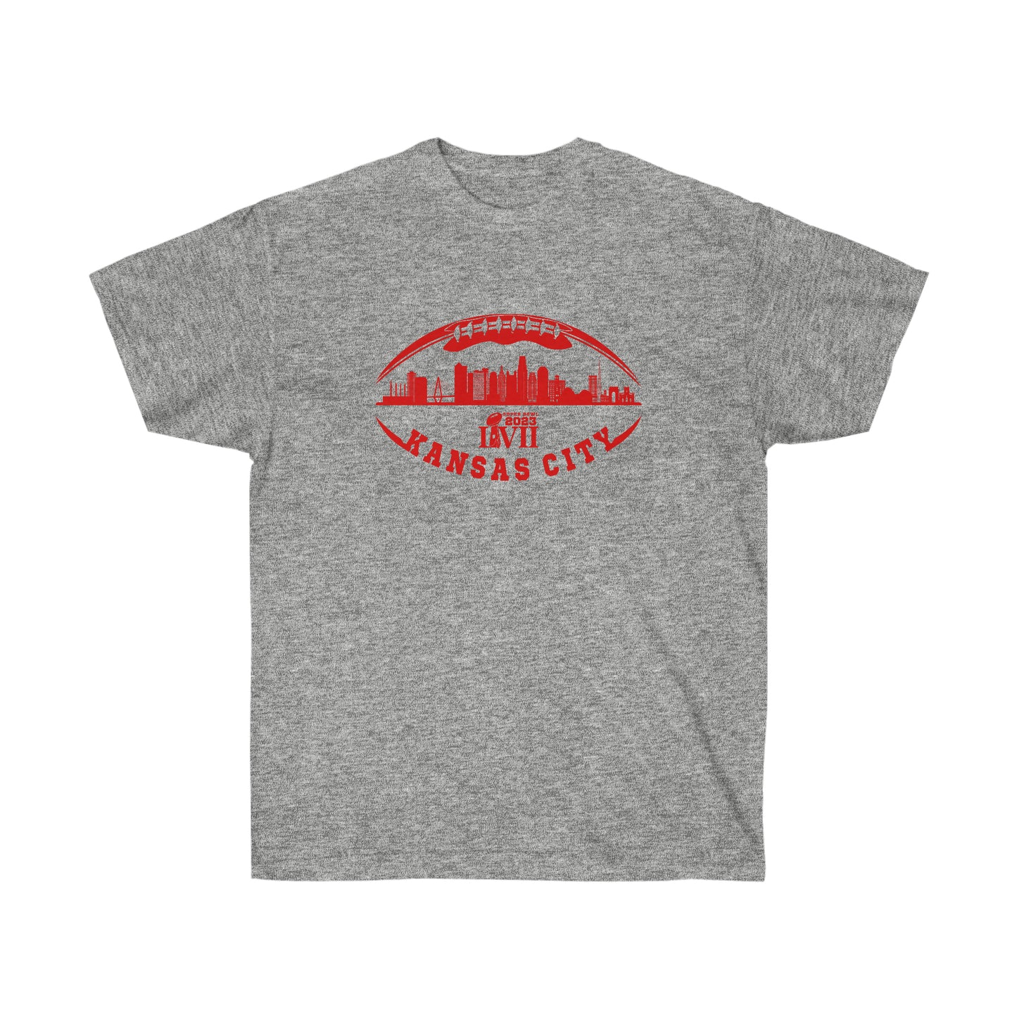 KC Chiefs 2023 Super Bowl | Kansas City Chiefs | Extended Sizes | Unisex Cotton Tee