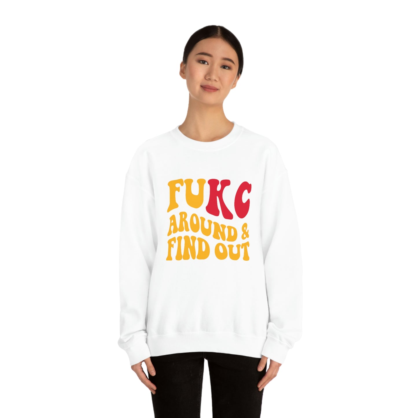 FU KC | Around and Find out | Kansas City Chiefs | Unisex Sweatshirt