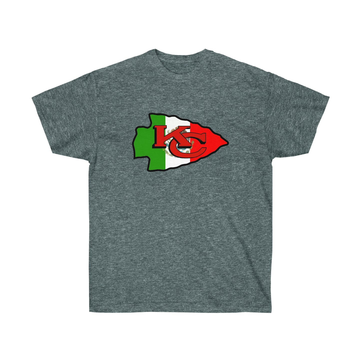 KC Chiefs Arrowhead | Kansas City Chiefs | Mexican Flag | Unisex Tshirt