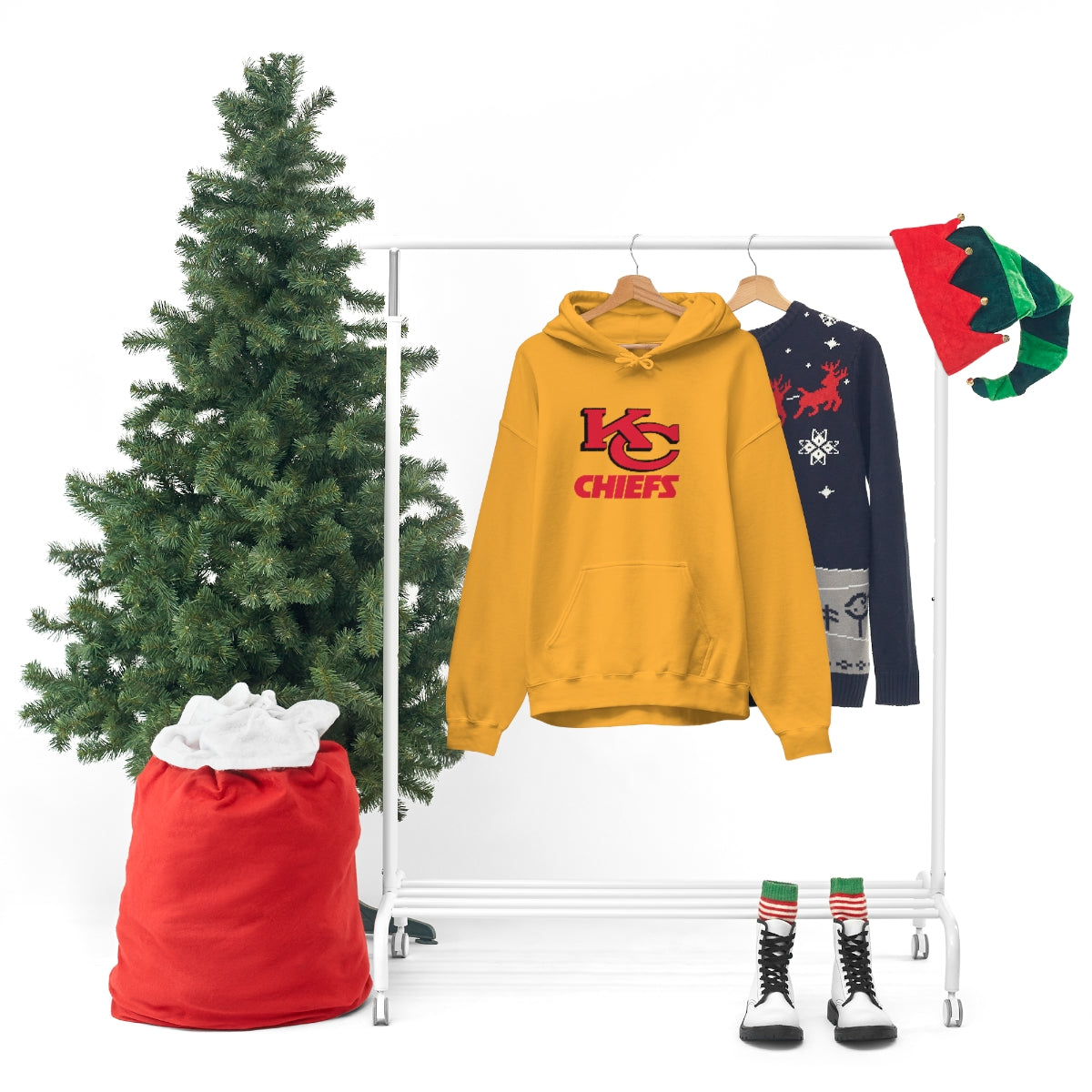 Kansas City Chiefs Heavy Blend Hooded Sweatshirt | Unisex