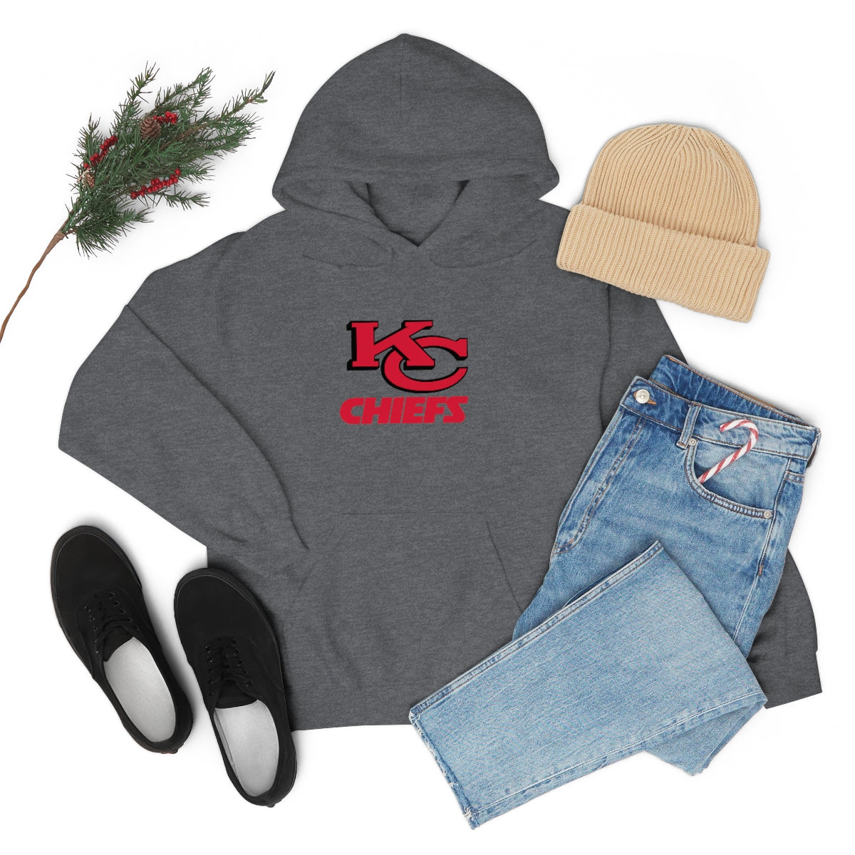 Kansas City Chiefs Heavy Blend Hooded Sweatshirt | Unisex