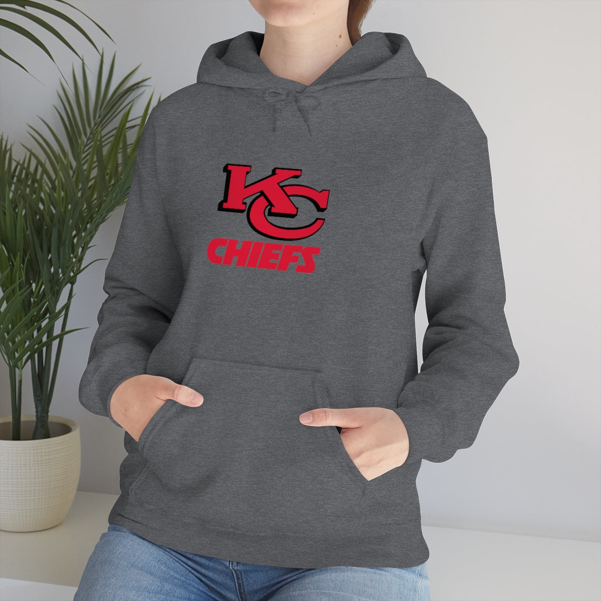 Kansas City Chiefs Heavy Blend Hooded Sweatshirt | Unisex