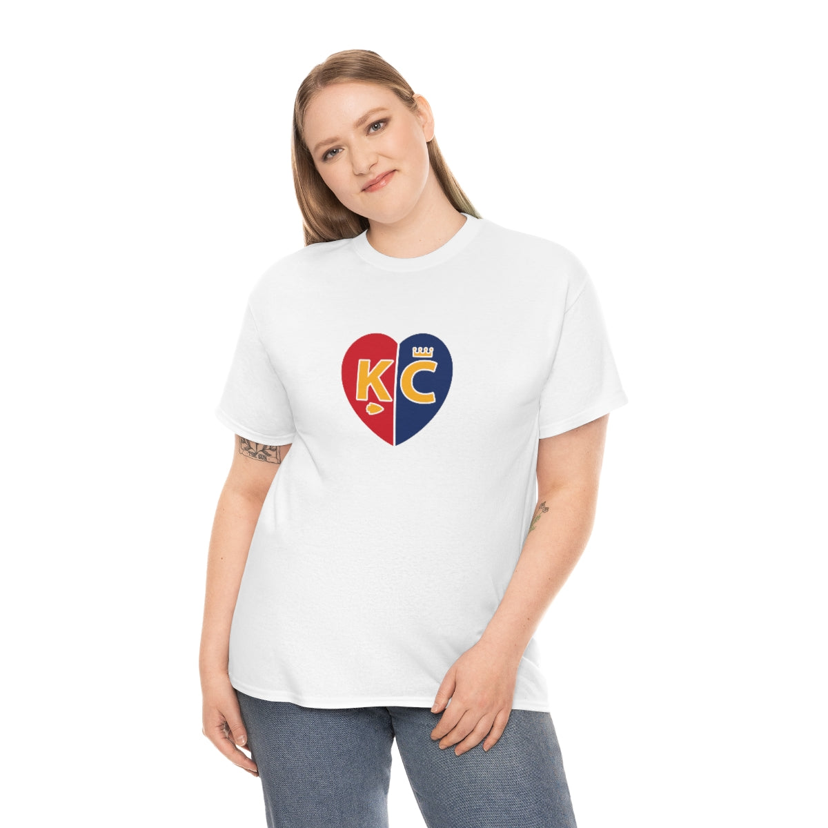 I Love KC | Royals and Chiefs | Unisex Tee