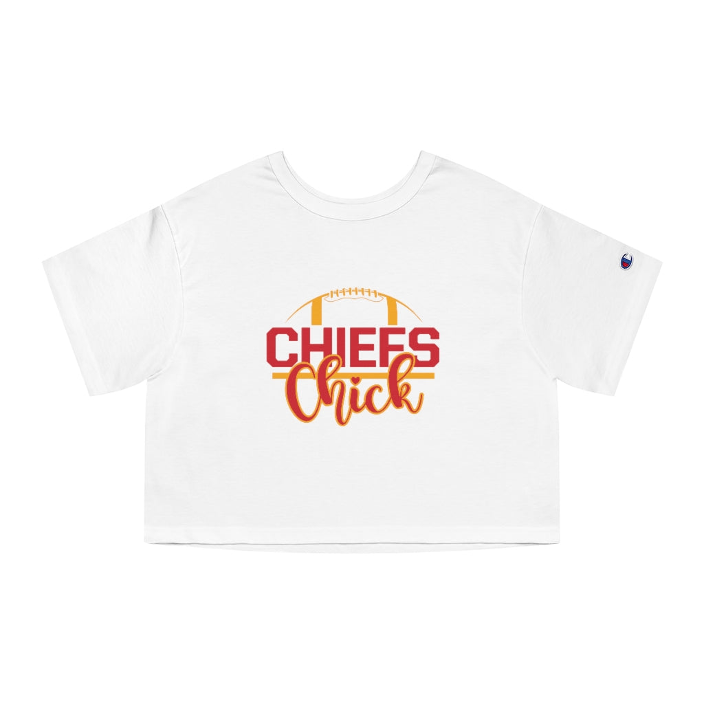 Chiefs Chick | Kansas City Chiefs | Ladies Cropped T-Shirt