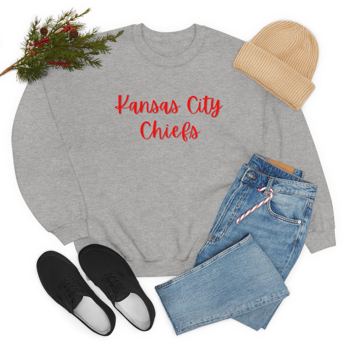 Kansas City Chiefs | Premium Blend Crewneck Sweatshirt