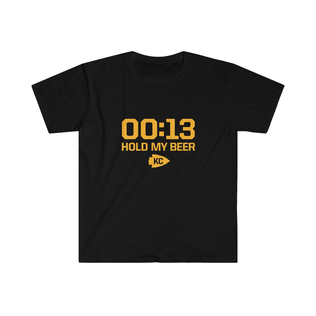 Hold my beer | Mahomes | 13 Seconds |  Unisex T-Shirt