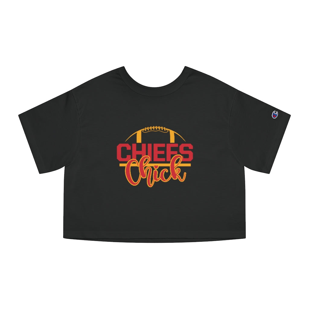 Chiefs Chick | Kansas City Chiefs | Ladies Cropped T-Shirt