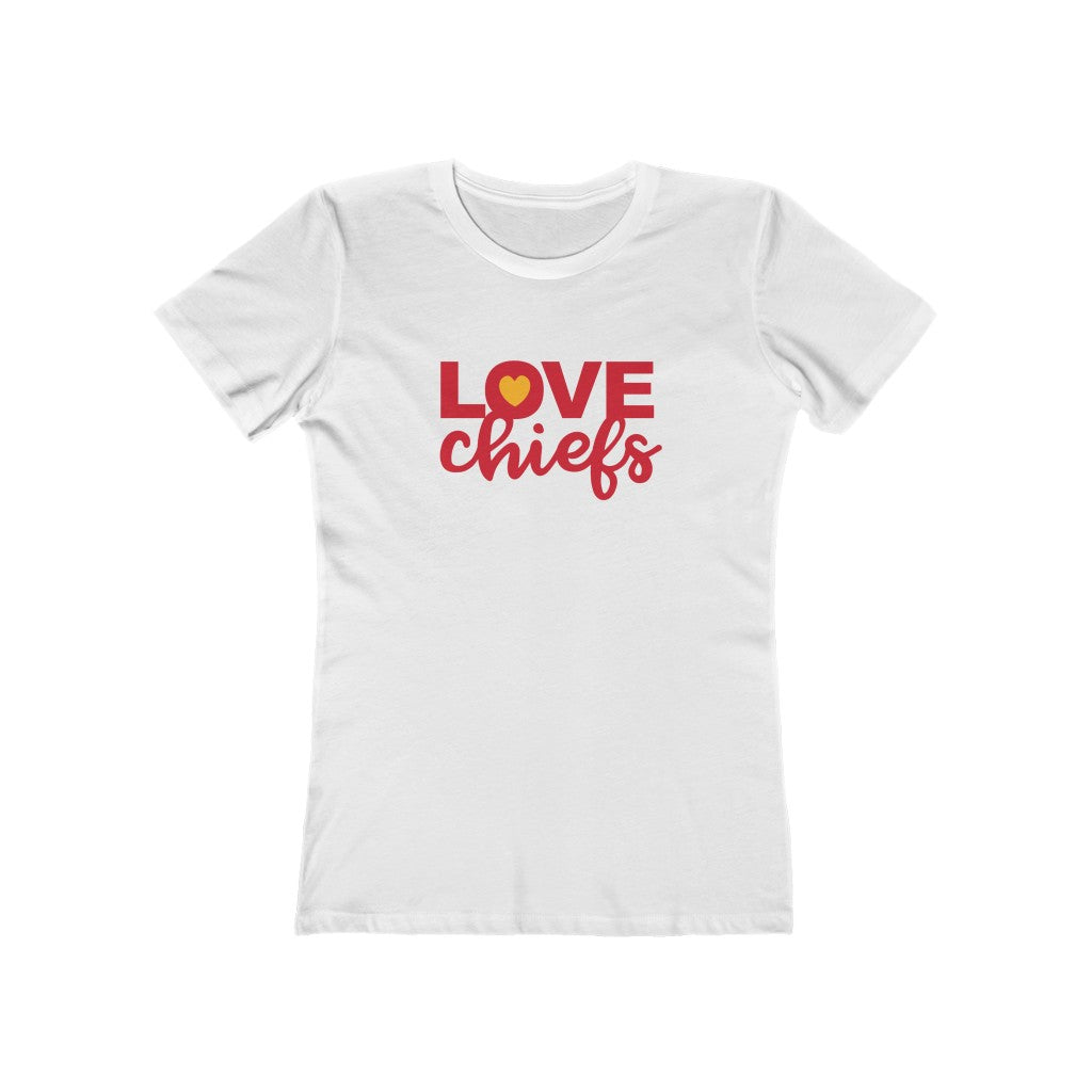 I Love Chiefs Ladies Tee | Love Chiefs | Kansas City