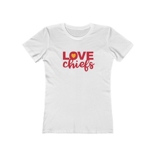 I Love Chiefs Ladies Tee | Love Chiefs | Kansas City