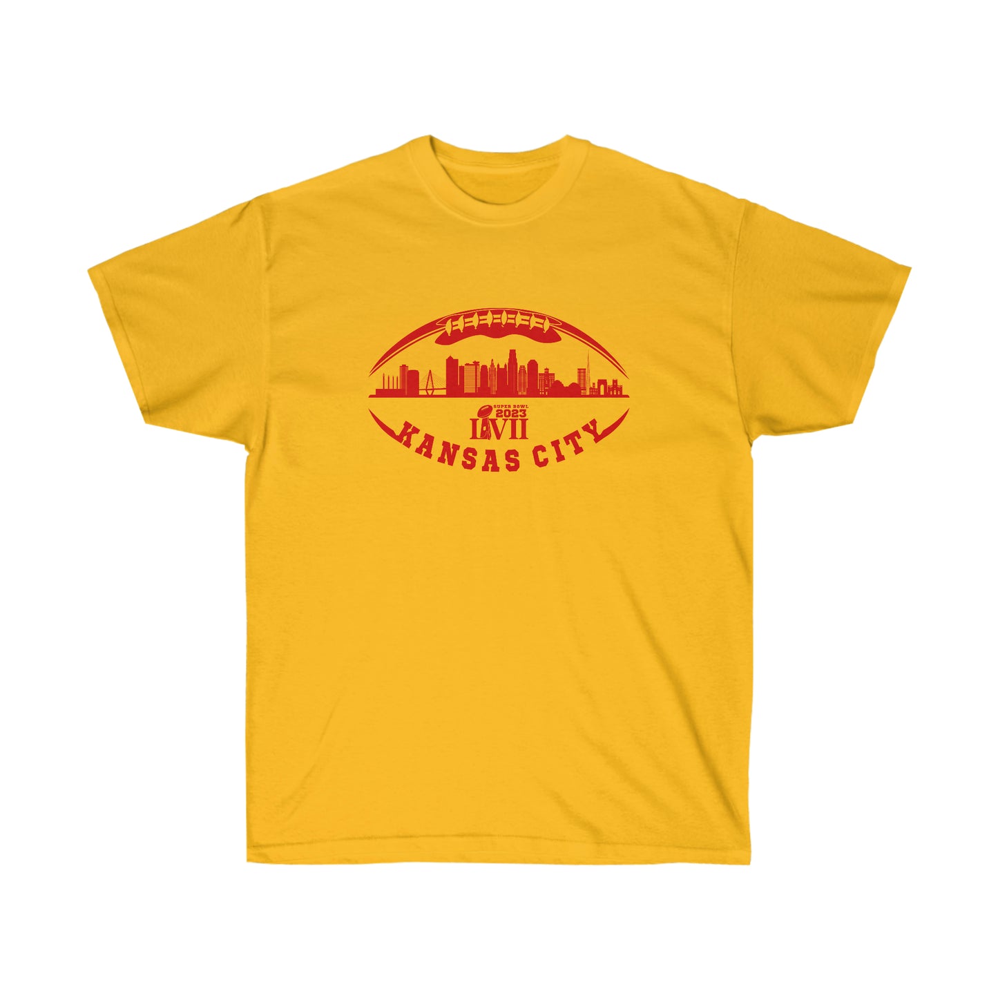 KC Chiefs 2023 Super Bowl | Kansas City Chiefs | Extended Sizes | Unisex Cotton Tee