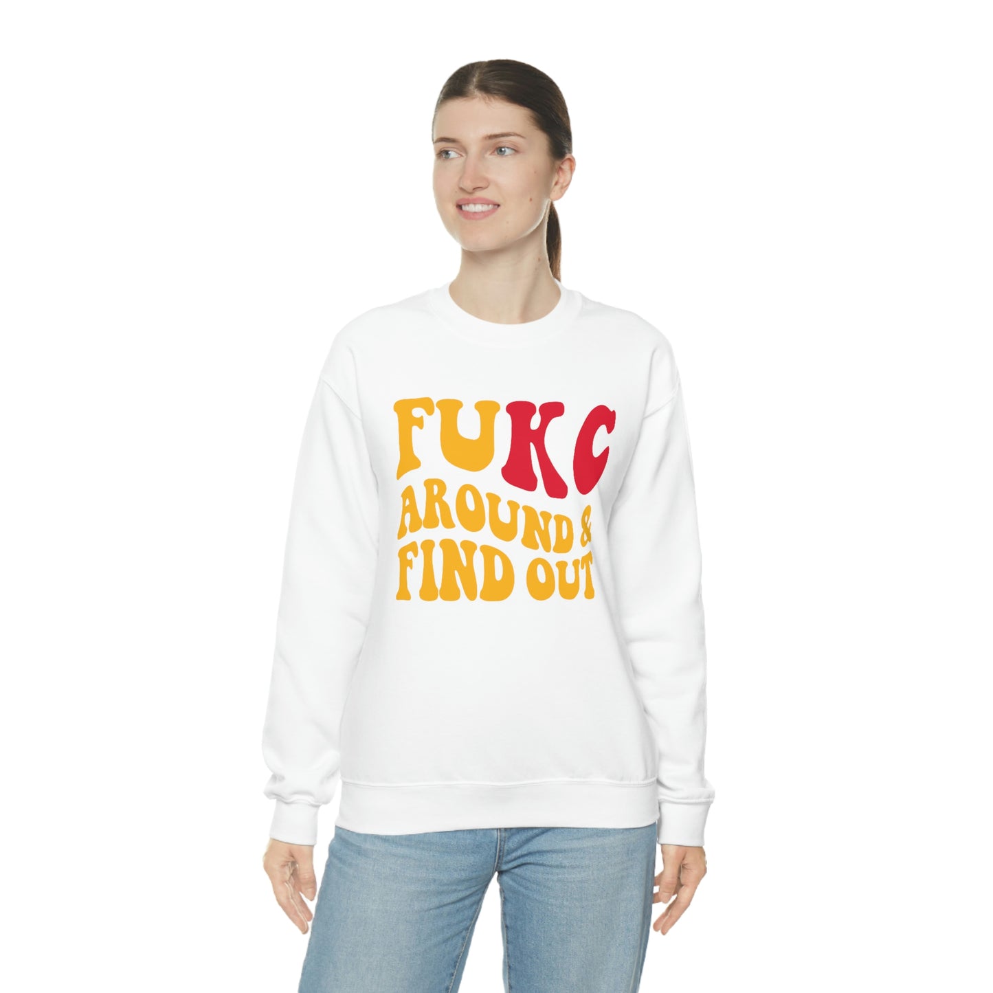 FU KC | Around and Find out | Kansas City Chiefs | Unisex Sweatshirt