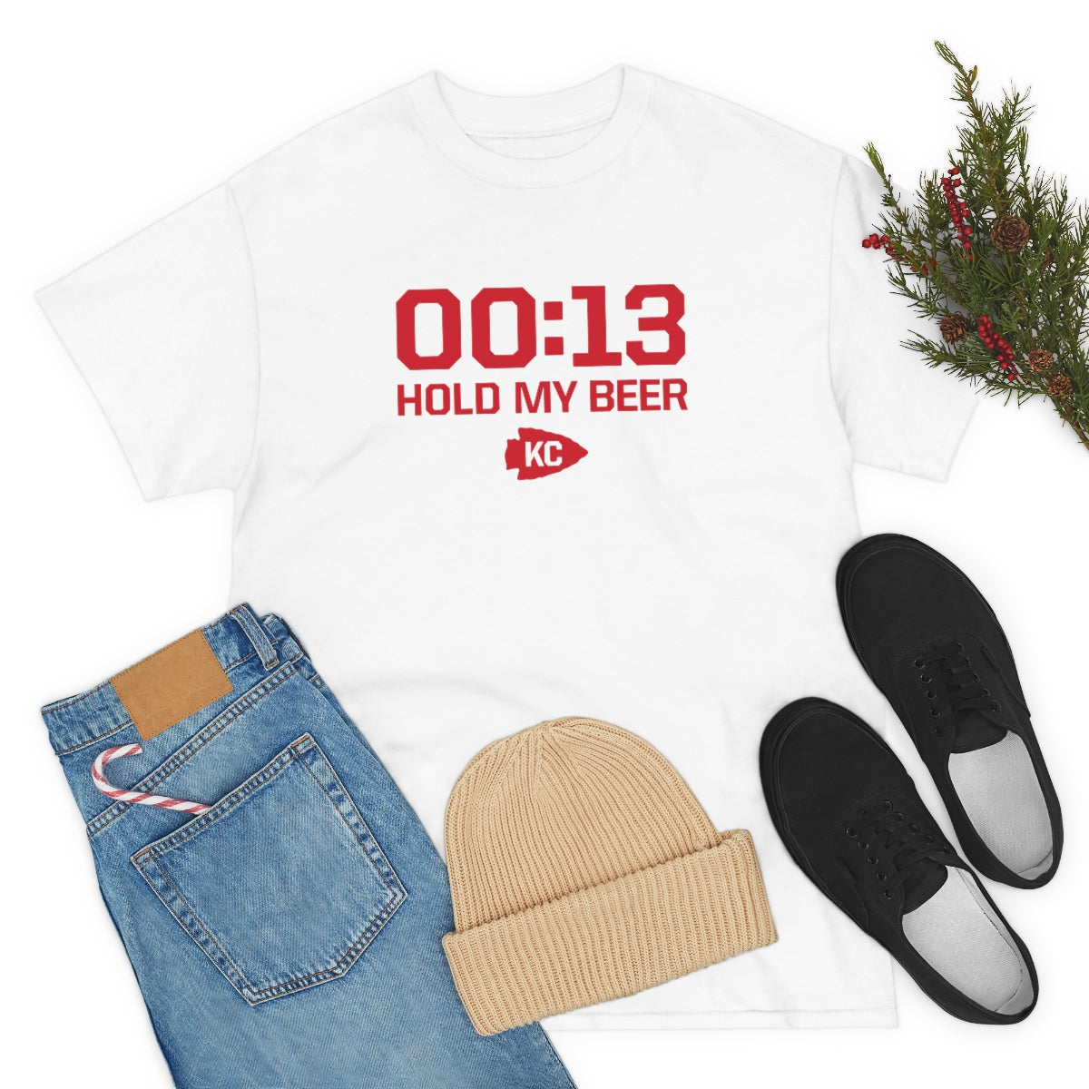 Hold My Beer | 13 Seconds | Kansas City Chiefs | Unisex Tee