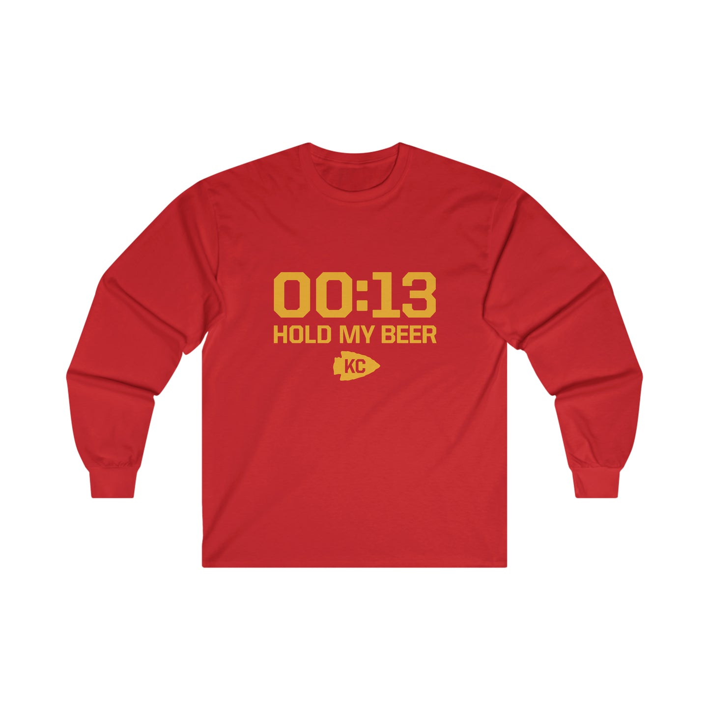 Hold My Beer | Kansas City Chiefs | Long Sleeve Tee