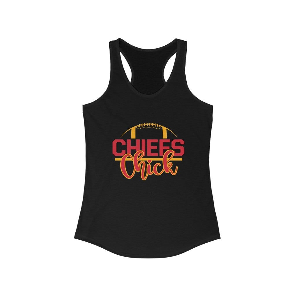 Kansas City Football Tank | Chiefs ChickRacerback Tank