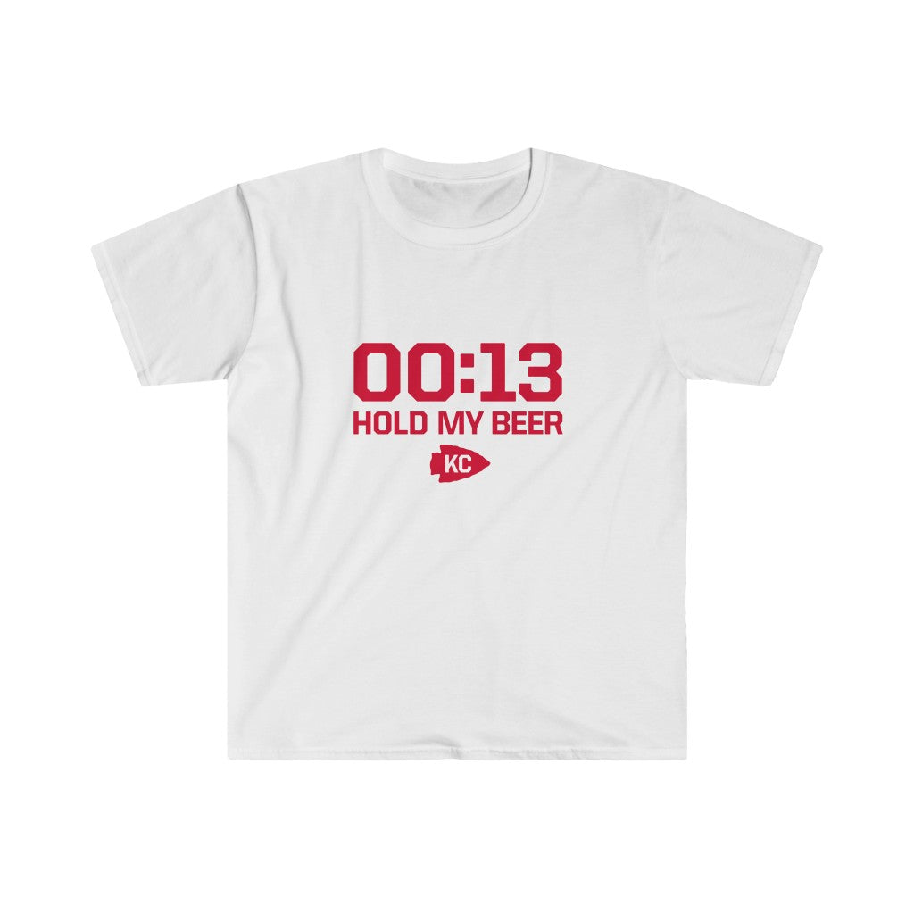 Hold my beer | Mahomes | 13 Seconds |  Unisex T-Shirt