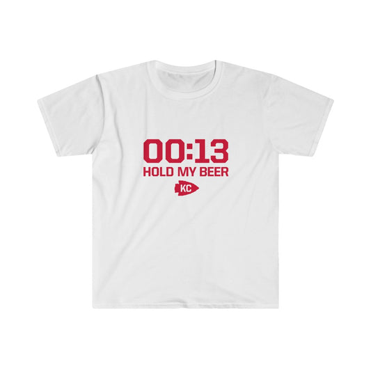 Hold my beer | Mahomes | 13 Seconds |  Unisex T-Shirt