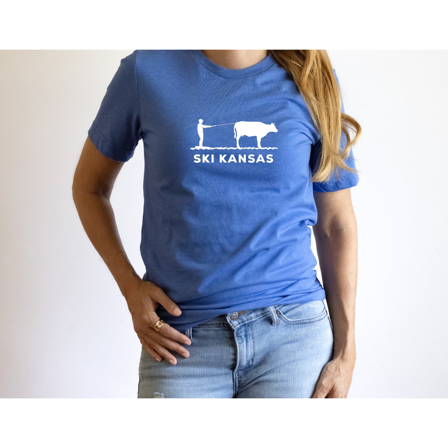 Ski Kansas | Love Kansas | Ladies Tee