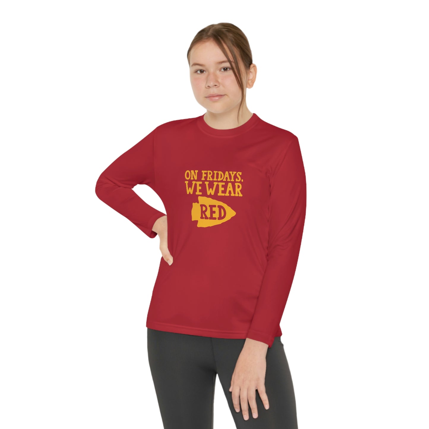 Red Friday | Kansas City Chiefs | Youth Long Sleeve Tee