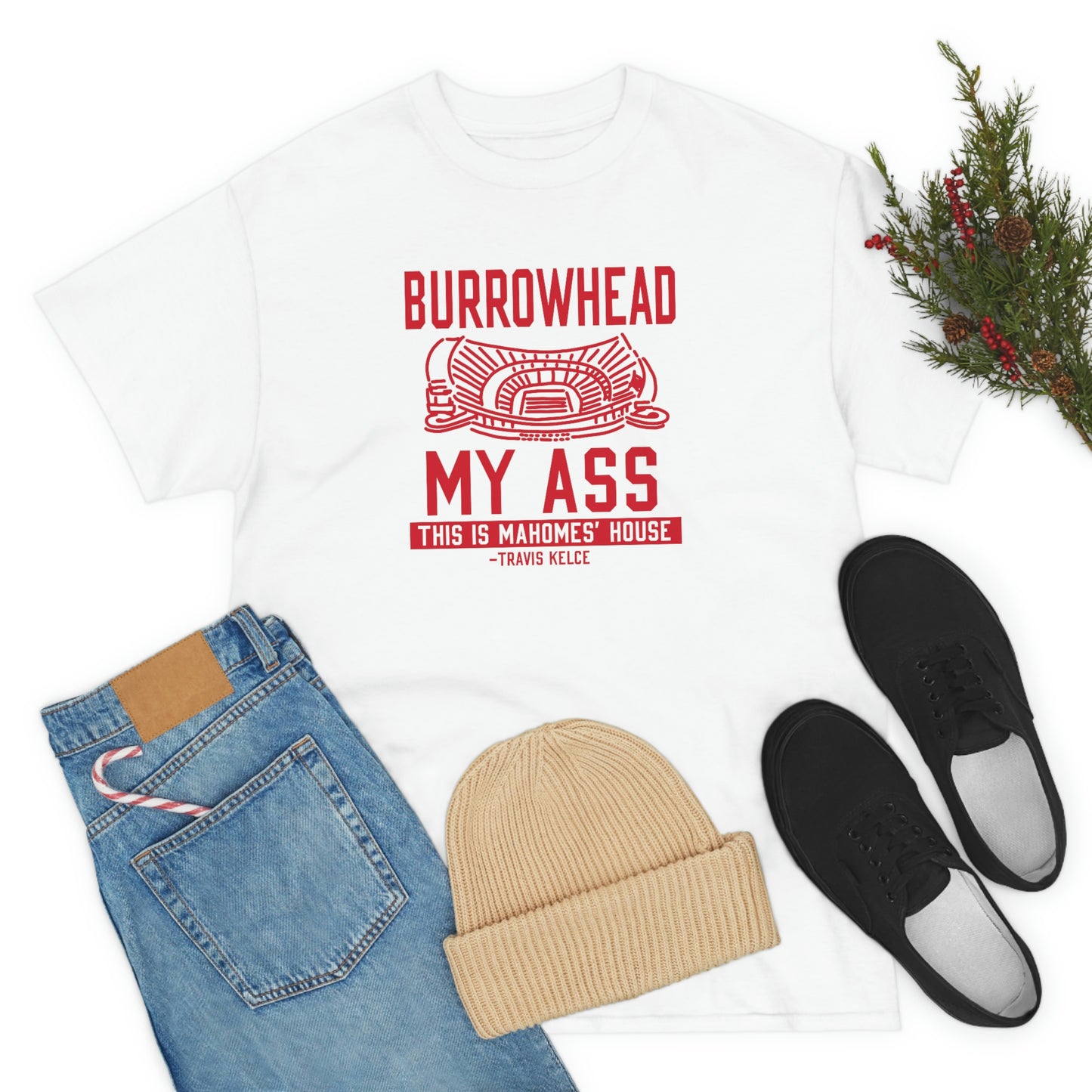 BURROWHEAD MY ASS | Mahomes House | Kansas City Chiefs | Unisex Adult Tee