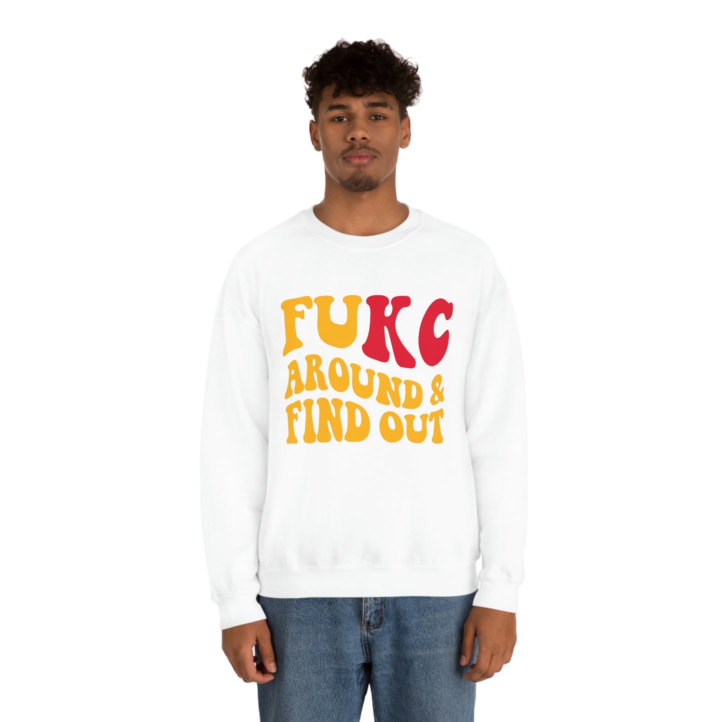 FU KC | Around and Find out | Kansas City Chiefs | Unisex Sweatshirt