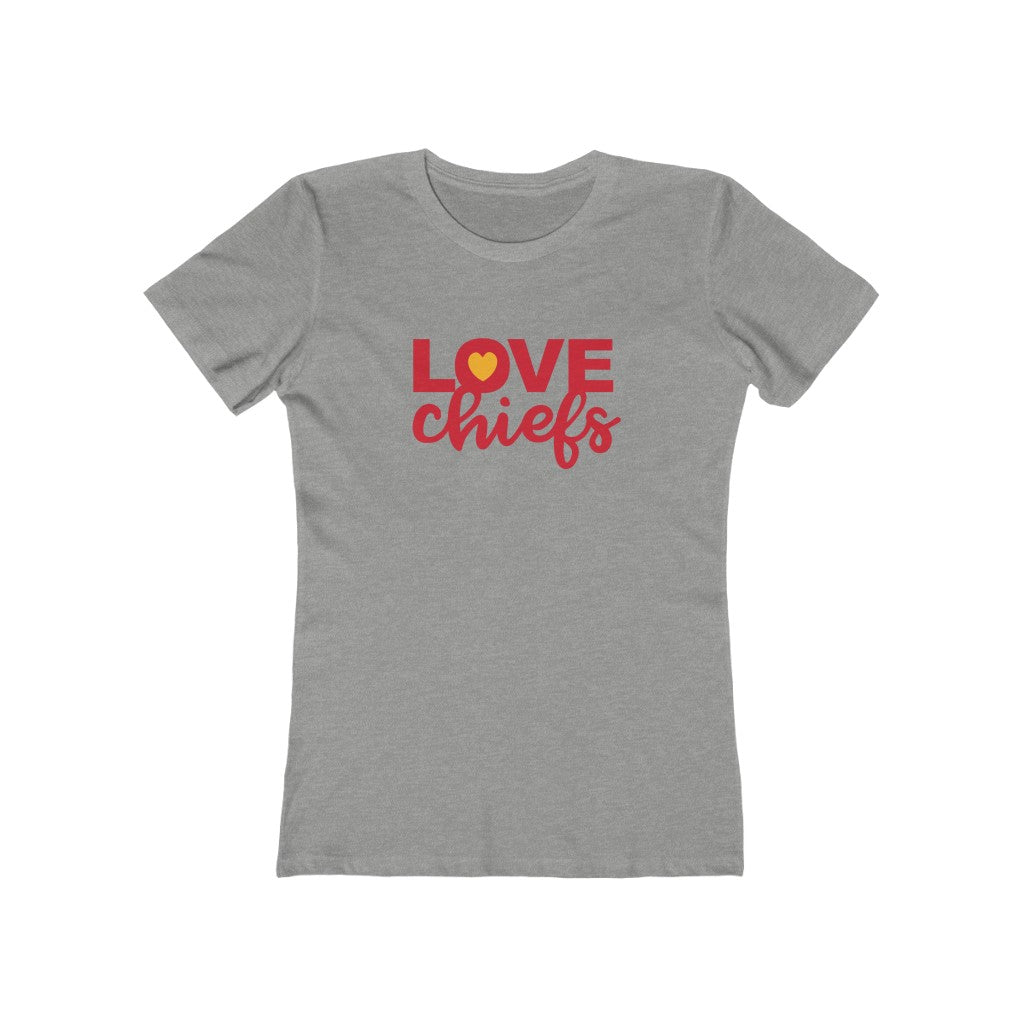 I Love Chiefs Ladies Tee | Love Chiefs | Kansas City