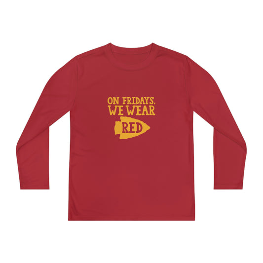 Red Friday | Kansas City Chiefs | Youth Long Sleeve Tee