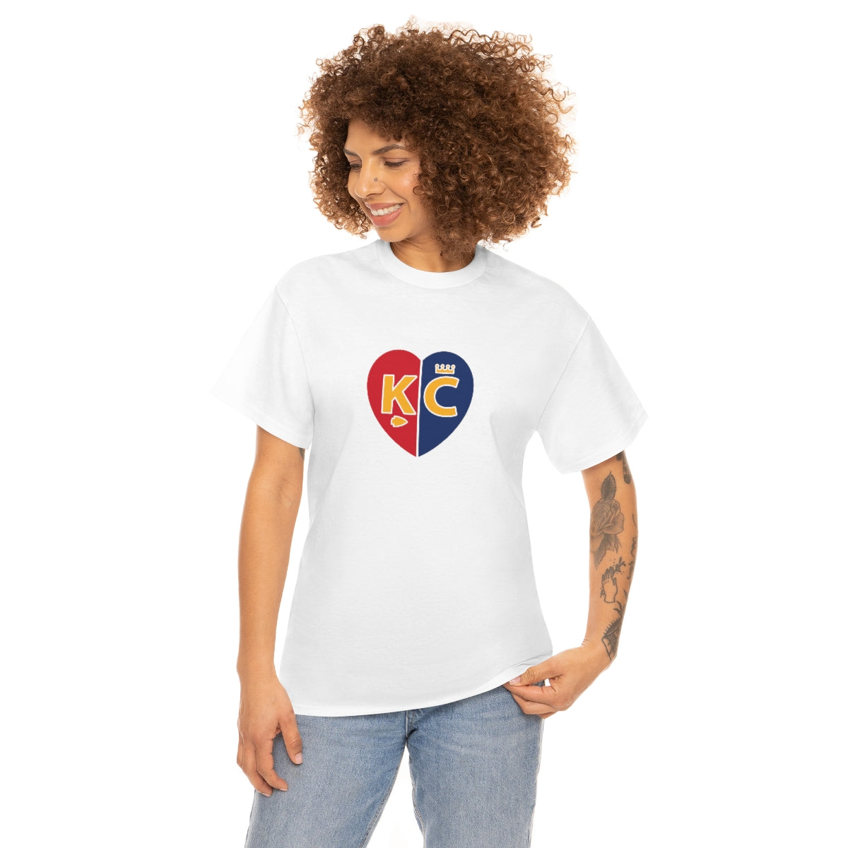 I Love KC | Royals and Chiefs | Unisex Tee