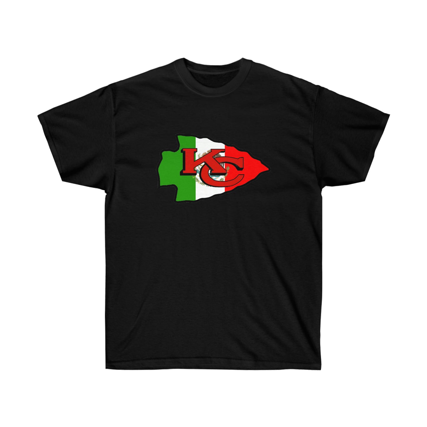 KC Chiefs Arrowhead | Kansas City Chiefs | Mexican Flag | Unisex Tshirt