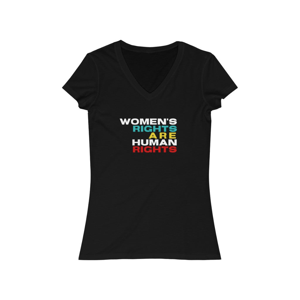 Women's Jersey Short Sleeve V-Neck Tee